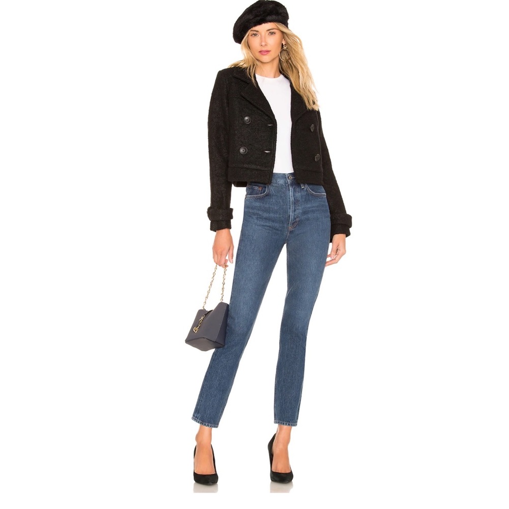 AGOLDE Remy High Rise Straight in Wink